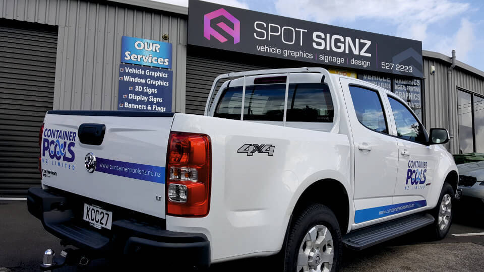 Fleet wrap by Spot Signz Auckland